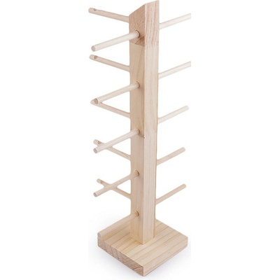 Dřevěný stojan na náramky / brýle 37 cm přírodní sv. 1 ks