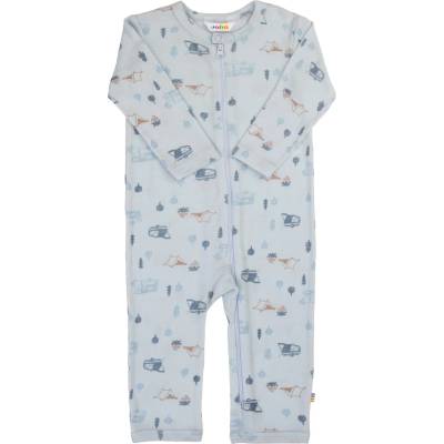 Joha Детско ежедневно термо бельо Joha Kid's Jumpsuit Everyday base layer - Light Blue - размер 60 (714-1918-0112)