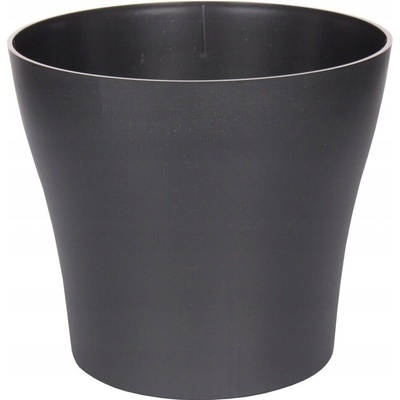 Plastkon Kvetináč plast čierny 24 x 24 x 20,5 cm