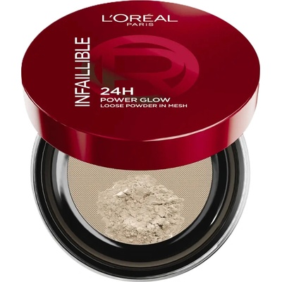 L'Oréal Paris Rozjasňující pudr 24H Power Glow Loose Powder Medium 10 g
