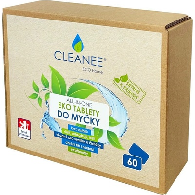 CLEANEE EKO Tablety do myčky 60 ks