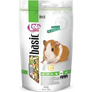 Lolo Pets Пълноценна храна за морско свинче 600гр (lo - 70134)