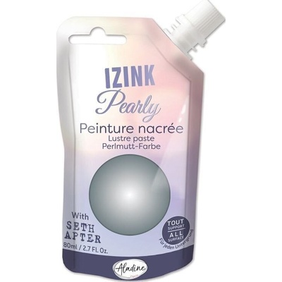 Aladine Izink Pearly Цвят на ефекта Silver 80 ml 1 бр (82069)