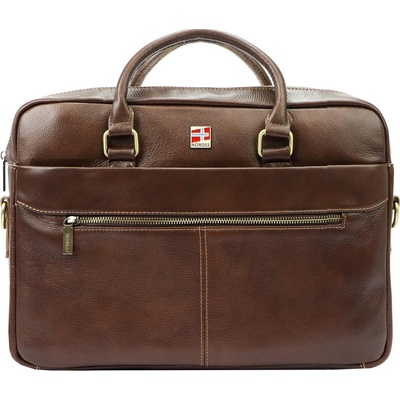 Nordee pánská aktovka S133 hnědá – Zboží Dáma