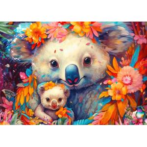 Enjoy - Puzzle Koala Kuddles - 2 000 piese