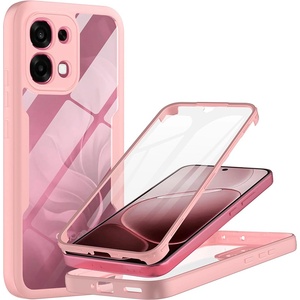 Techsuit Калъф за Oppo A6 Pro 4G / A6 Pro 5G - ColorVerse 360 Series + протектор - Techsuit - Розов