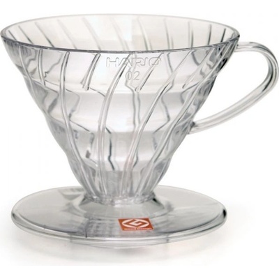 Hario Dripper V60-02 Plastic Clear – Zboží Dáma