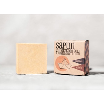 Sapunoteka Soap Sea Salt Orange & Clove mydlo 115 g