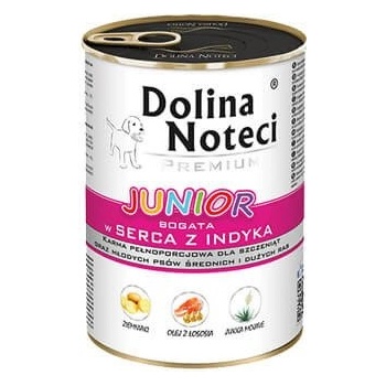 Dolina Noteci PREMIUM Junior bogata w serca wołowe 400g