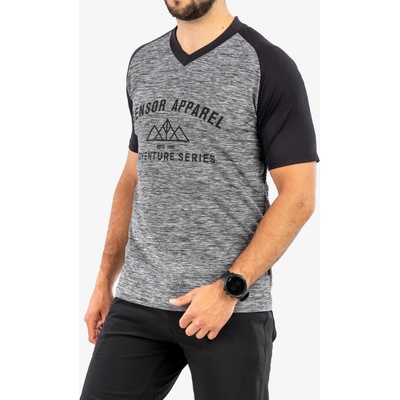 Sensor Charger Jersey SS grey/black