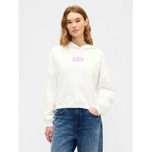 GAP Суитшърт с лого GAP GAP | Byal | ЖЕНИ | M