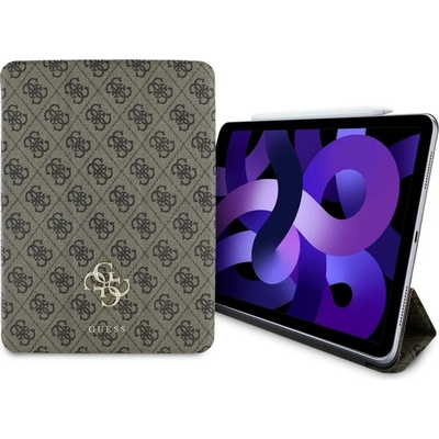Guess iPad Air 11 2024 Magnetic 4G Big Logo GUFC11RM24PS4SGW brown