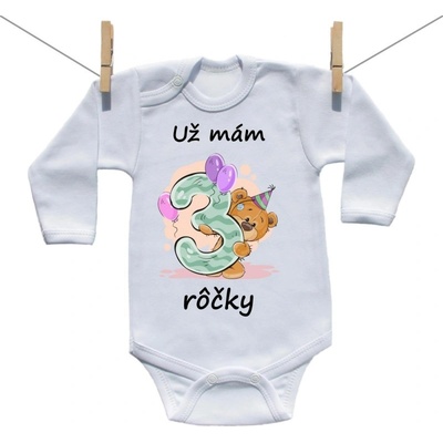 Boodyy Body s dlhým rukávom Už mám rôčky
