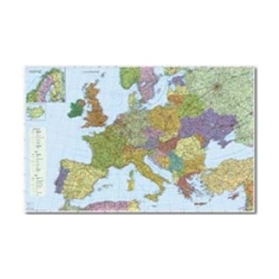 STIEFEL Mapa Európa-cestná sieť