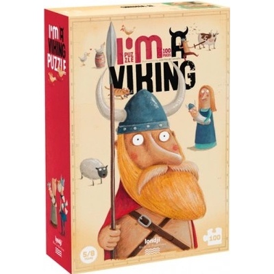 LONDJI Velké Já jsem Viking 100 dílků
