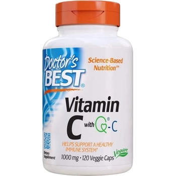 Image 1 of Doctor's Best BEST Vitamin C + Quali C 1000 mg [120 капсули]