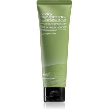 Benton Cosmetic Deep Green Tea хидратираща почистваща пяна със зелен чай 120 гр