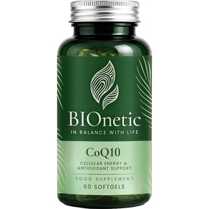 BIOnetic CoQ10, 60 софтгел капсули, BIOnetic (8009-00)