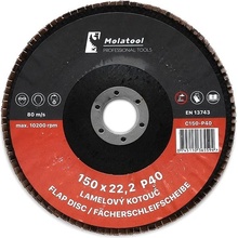 Molatool Lamelový brusný kotouč 150 mm P40 C150-P40