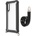 4smarts Sling Case Downtown - удароустойчив кейс с лента за врата за Samsung Galaxy A50 (черен-прозрачен)