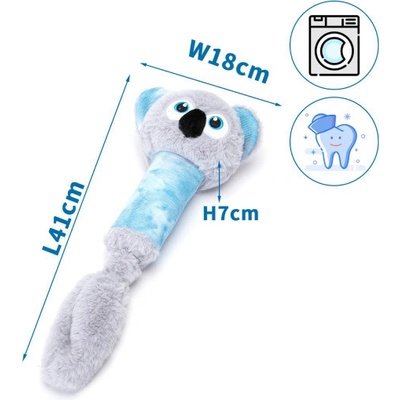 Nobleza Plyšová Medveď na paličke 41 cm