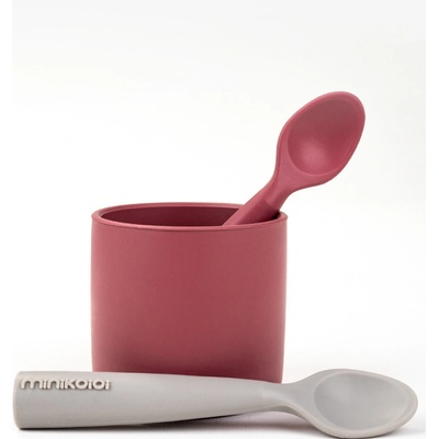 Minikoioi Lžička silikonová Rose