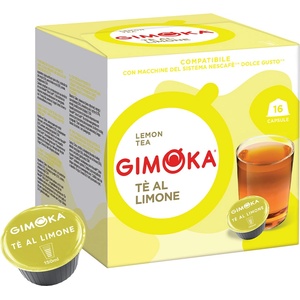 Gimoka | Чай с лимон - 16 капсули за Dolce Gusto