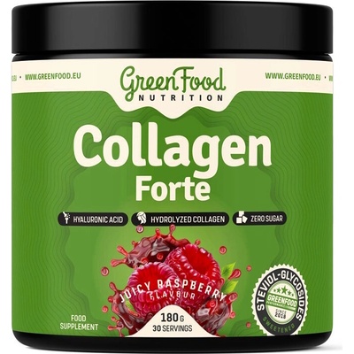 GreenFood Collagen Forte zelené jablko 180 g