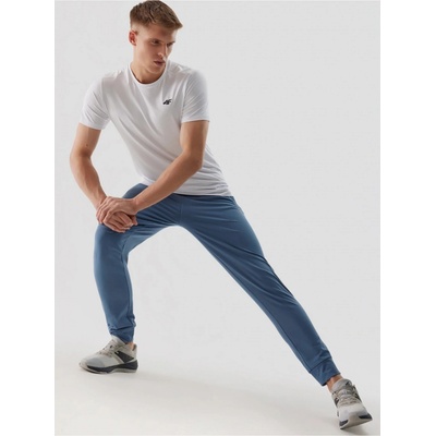 4F pánské sportovní rychleschnoucí kalhoty denim