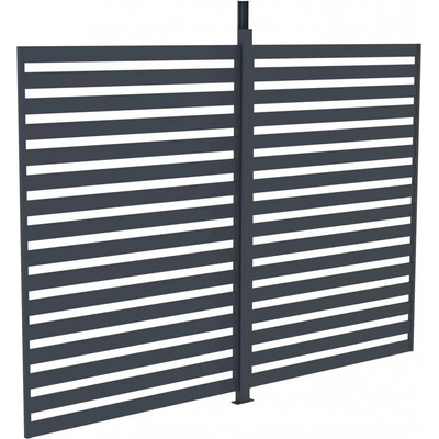 G21 fixní lamelová stěna 2,8 x 2,2 m pro pergolu Austin