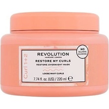 Revolution Haircare My Curls 1+2 Restore My Curls nočná maska pre vlnité vlasy 220 ml