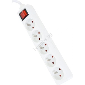 Platinet 5 Plug 5 m Switch (PL0564)