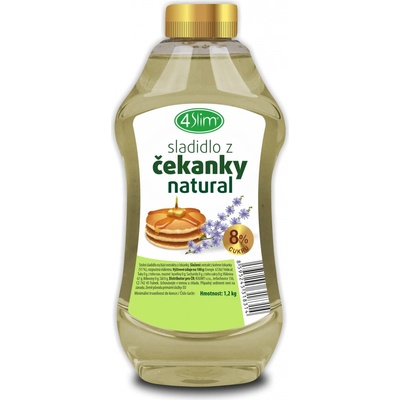 4Slim Čakankový sirup Natural 1200 g