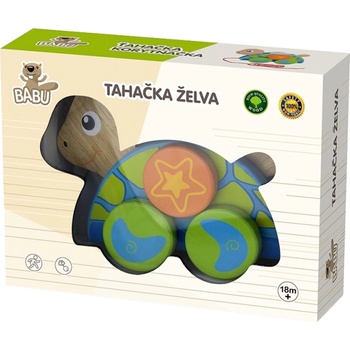 Babu - Дървена костенурка на колела