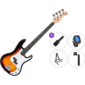 PSD Guitars PCB-100 Standard SET Сунбурст Електрическа бас китара