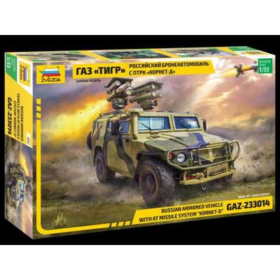 Zvezda GAZ-233014 with AT Missile System "Kornet D1:35