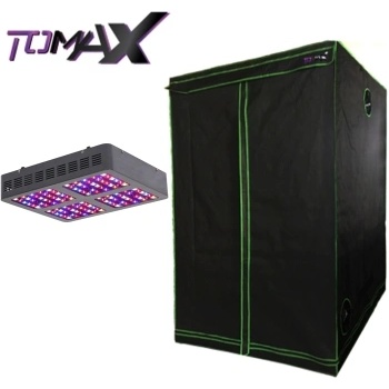 600W LED Grow Light + Tomax Tent 120x120x200 - комплект за отглеждане на закрито