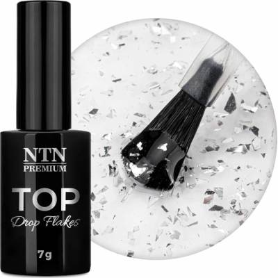 NTN Top no wipe NTN Premium Drop Flakes Iron 7g (Top s efektom striebornych vločiek bez disperznej vrstvy)