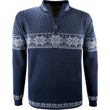 Kama 4053 merino sveter unisex modrý