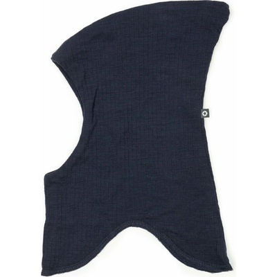 Merino kukla dětská dvouvrstvá modrá Navy Smallstuff