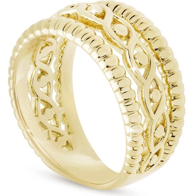 Ellami SOFIA 0378 Pozlacený dámský prsten zlatem s ozdobnými ornamenty 4000378 6