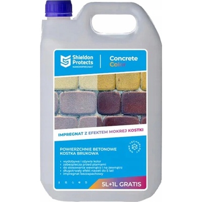 Impregnace na dlažbu – efekt mokré dlažby Shieldon Protects Concrete Color