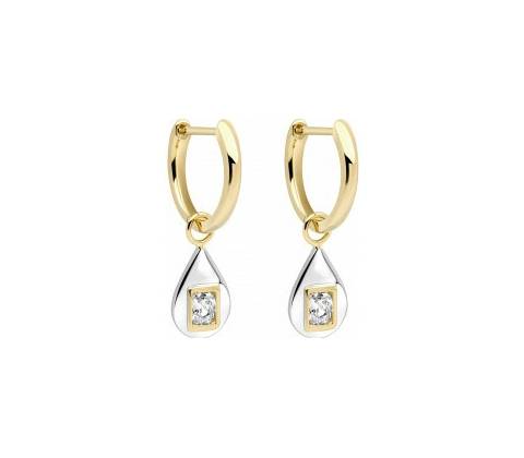 Fiorelli silver strieborné náušnice E6429C