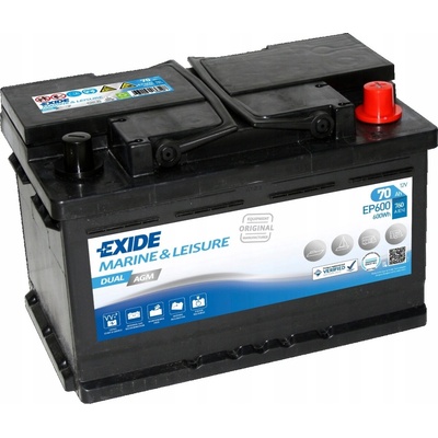 Exide Dual 12V 80Ah 510A ER350