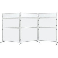 2x3 Modular Magnetická tabuľa 120x180 k paravánu / lakovaný povrch / ALU rám