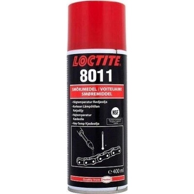 Loctite LB 8011 Olej ve spreji, pro mazání řetězů, použití při vysokých teplotách 400 ml