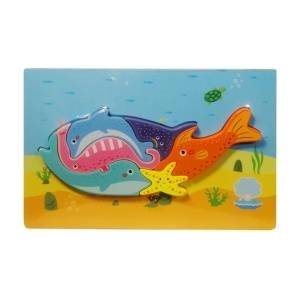 Swede Wooden Puzzle Sea Animals
