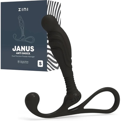Простатен масажор с перинеум стимулатор, 10, 4см. - Zini Janus Massager S (ZINI000001)
