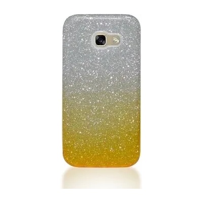 Samsung Луксозен силиконов гръб Bling в преливащо златно за Samsung A520 Galaxy A5 (2017) (SCBlingSGA52017Gold)