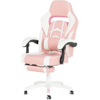Image 1 of Carmen Геймърски стол Carmen 6314 - бял-розов (B3520144)